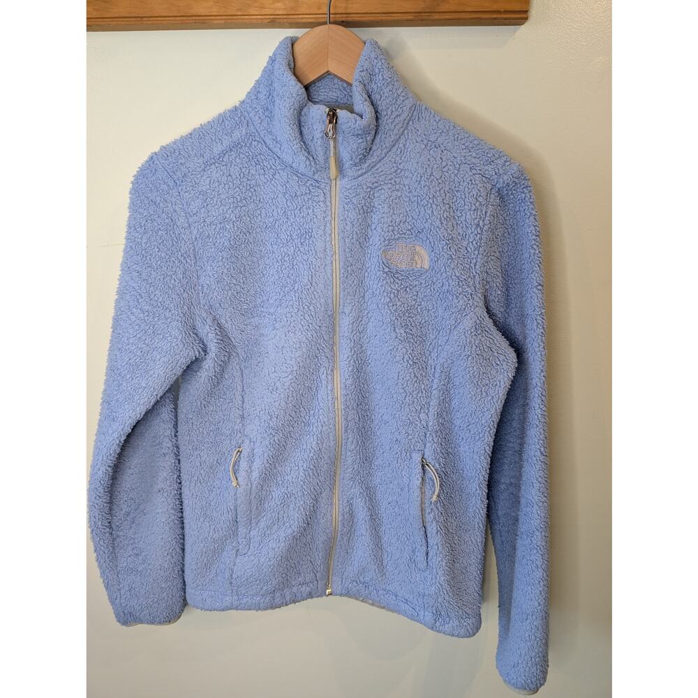 The North Face Periwinkle Blue Fleece Jacket Full Zip Women S Gorpcore Outdoor